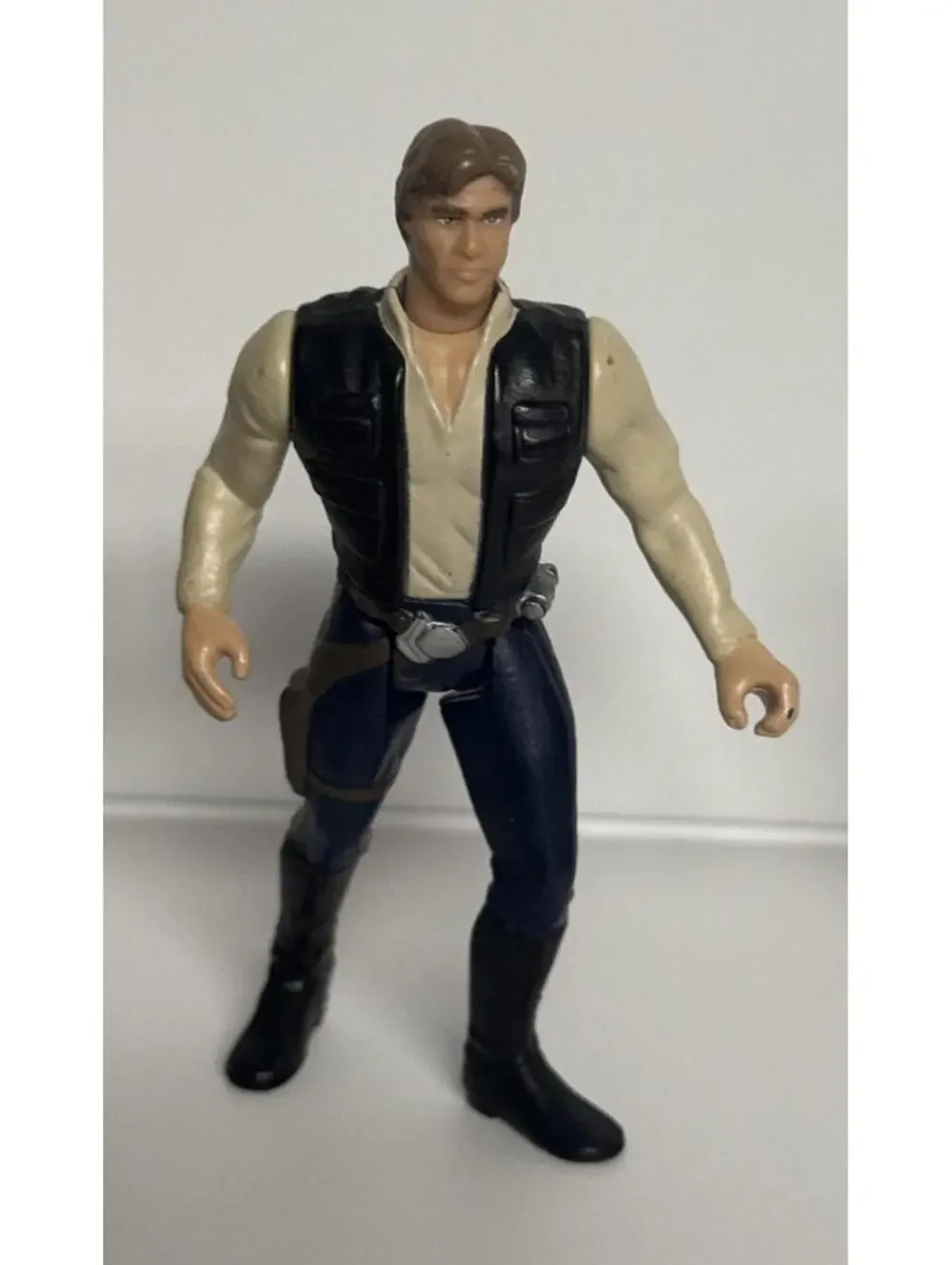 Lot 5 Vintage 1990s Kenner Star Wars Action Figure Toys Han